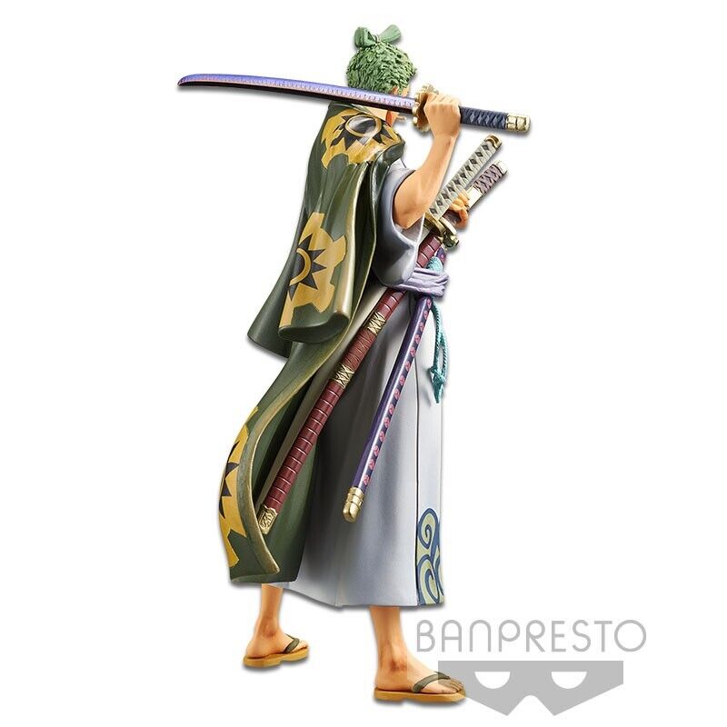 Roronoa Zoro Vol. 2 One Piece DXF Figure the Grandline Men Wanokuni by Banpresto