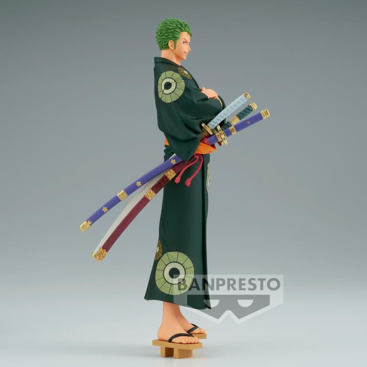 Roronoa Zoro (Yukata Ver.) The Grandline Series Wano Country DXF One Piece Figure