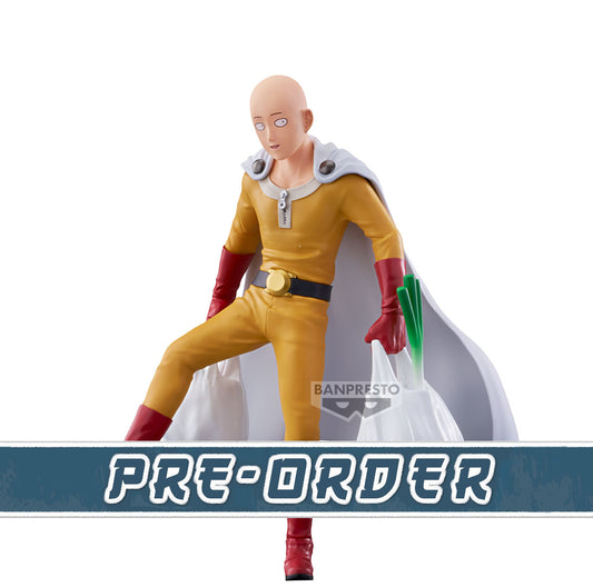Saitama One Punch Life One-Punch Man Figure Banpresto Bandai