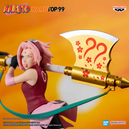 Sakura Haruno Narutop99 Naruto Shippuden Figure Banpresto Bandai