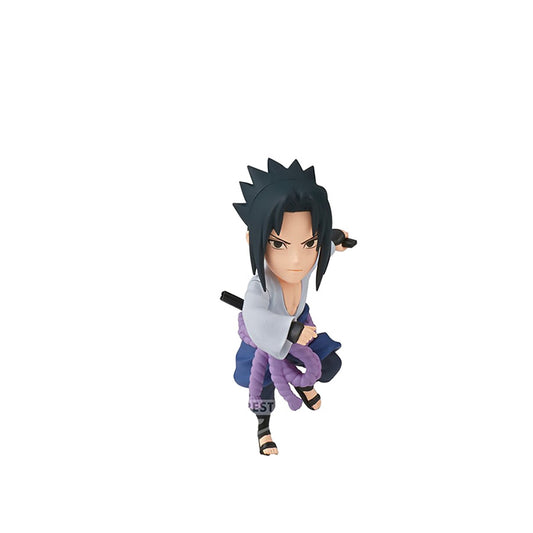 Sasuke Uchiha WCF World Collectable Mini-Figure (A) Naruto Shippuden Banpresto Bandai
