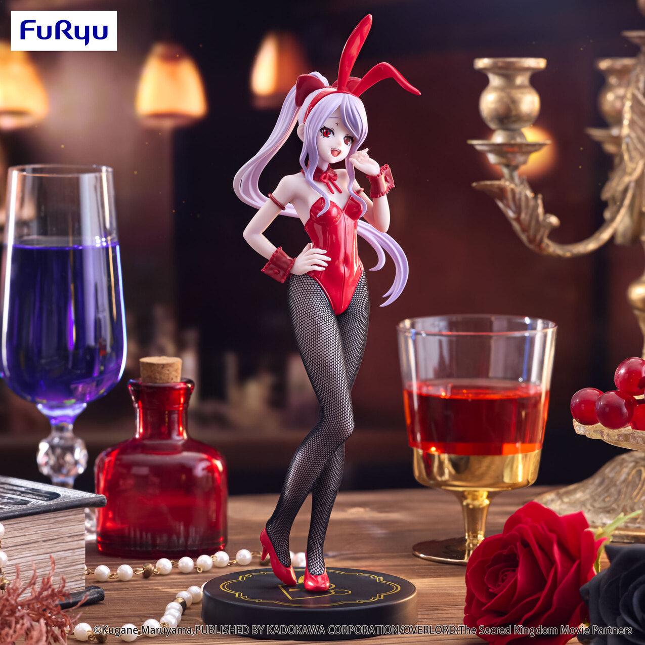 Shalltear BiCute Bunnies (Red Ver.) Overlord Figure FuRyu