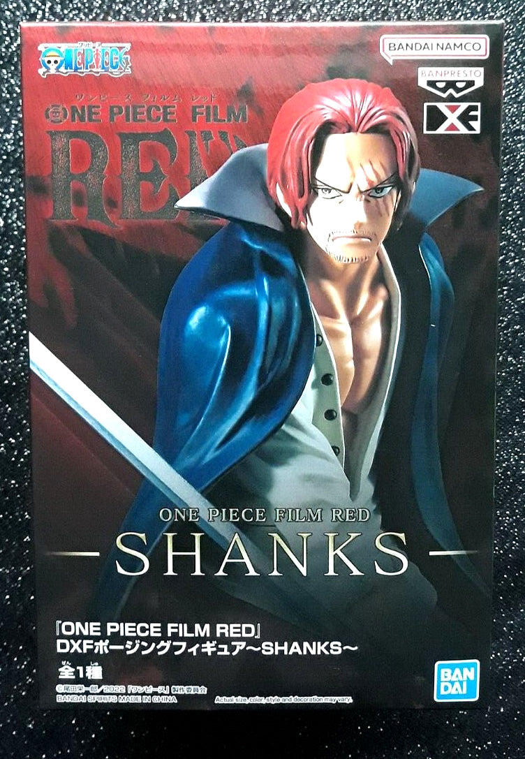 Shanks One Piece DXF Film Red Figure