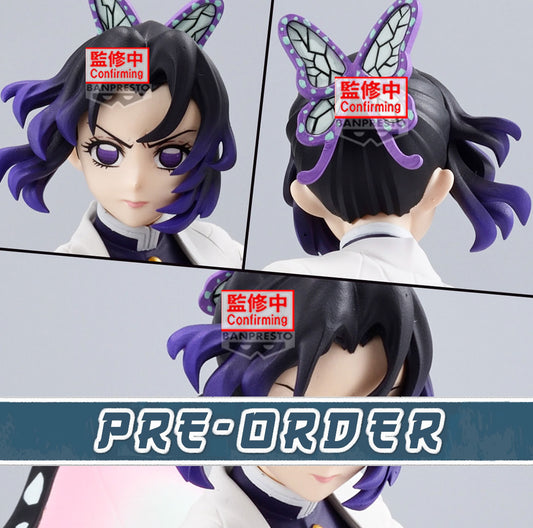Shinobu Kocho Vibration Stars Demon Slayer Kimetsu no Yaiba Figure Banpresto Bandai