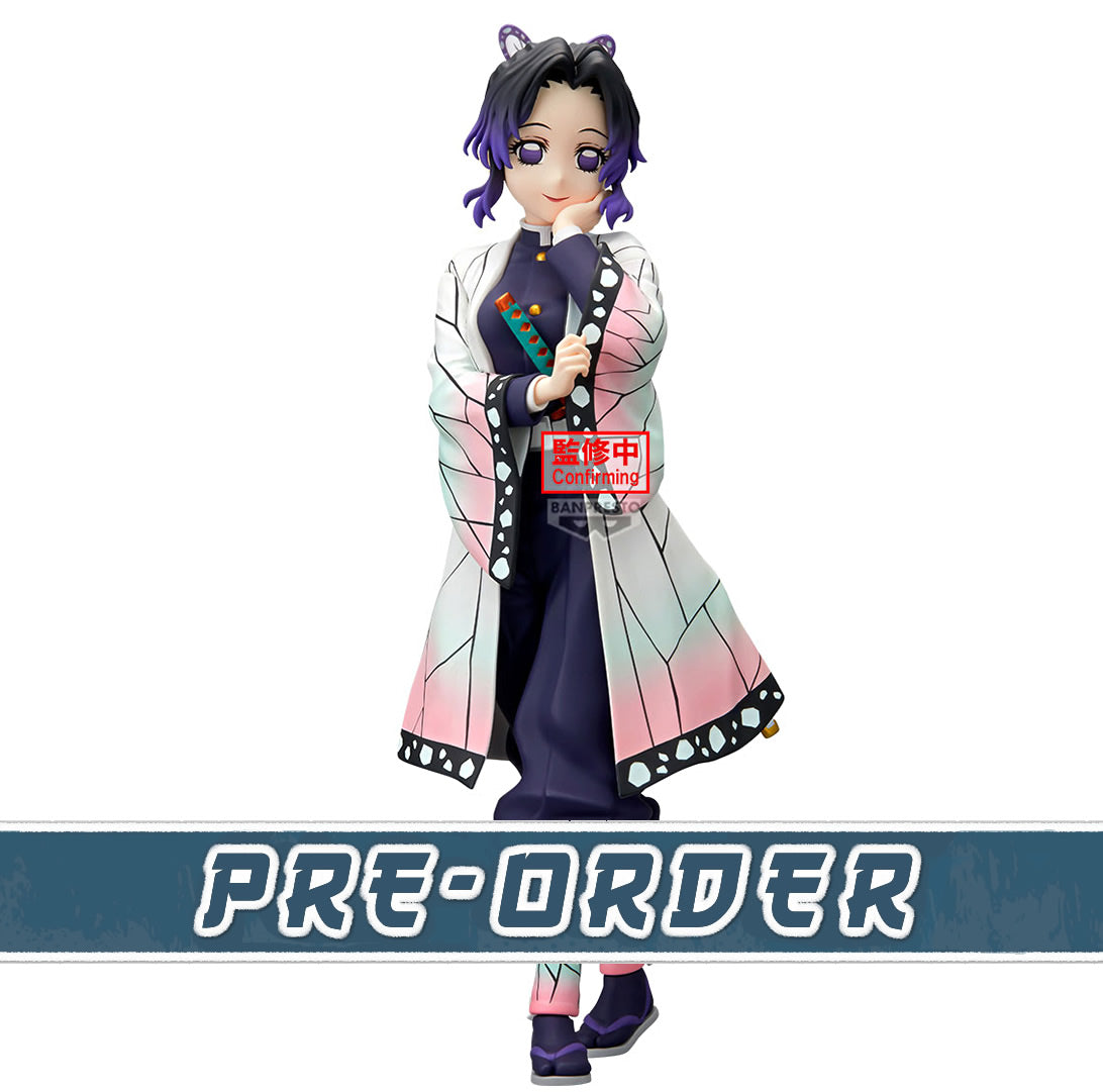 Shinobu Kocho Glitter & Glamours Demon Slayer Kimetsu No Yaiba Figure Banpresto Bandai