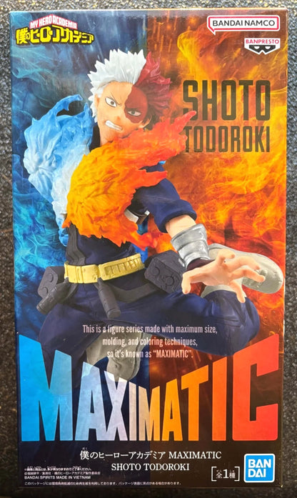 Shoto Todoroki Maximatic My Hero Academia Figure Banpresto Bandai