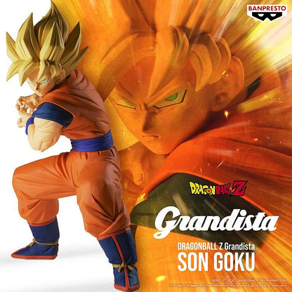 Son Goku Grandista Super Saiyan Dragon Ball Z Figure Banpresto Bandai