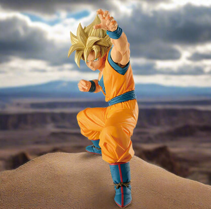 Son Goku Super Zenki Solid Vol. 1 Dragon Ball Super Saiyan Figure Banpresto Bandai