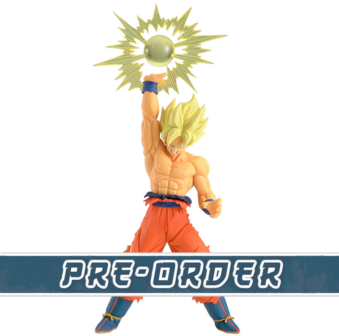Son Goku G×Materia Super Saiyan 'Burst Sphere' Dragon Ball Z Figure Banpresto Bandai