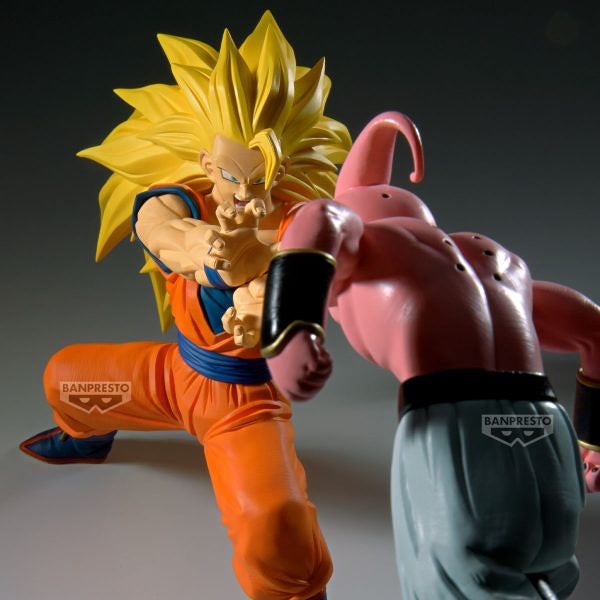 Super Saiyan 3 Son Goku (Vs. Kid Buu) Match Makers Dragon Ball Z Figure Banpresto Bandai