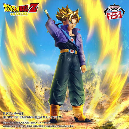 Super Saiyan Trunks Blood of the Saiyans Dragon Ball Z Figure Banpresto Bandai