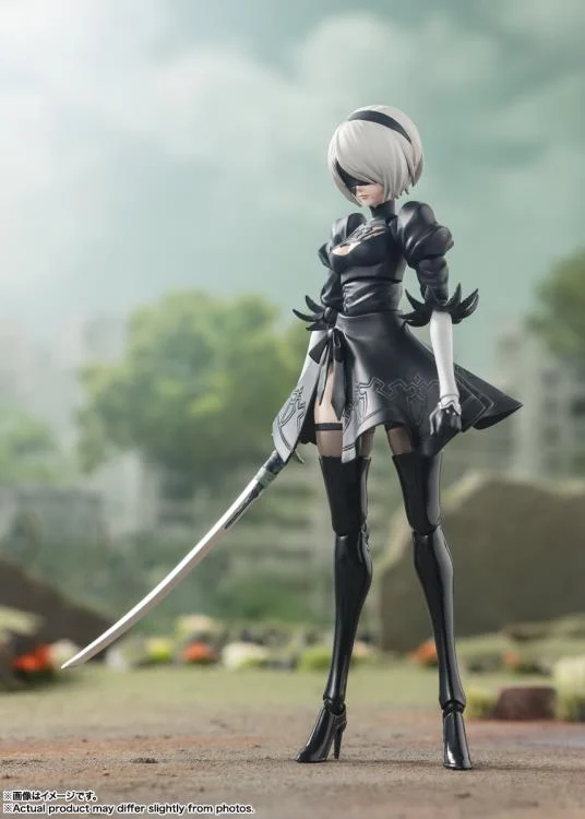 2B NieR: Automata Ver1.1a S.H.Figuarts Action Figure