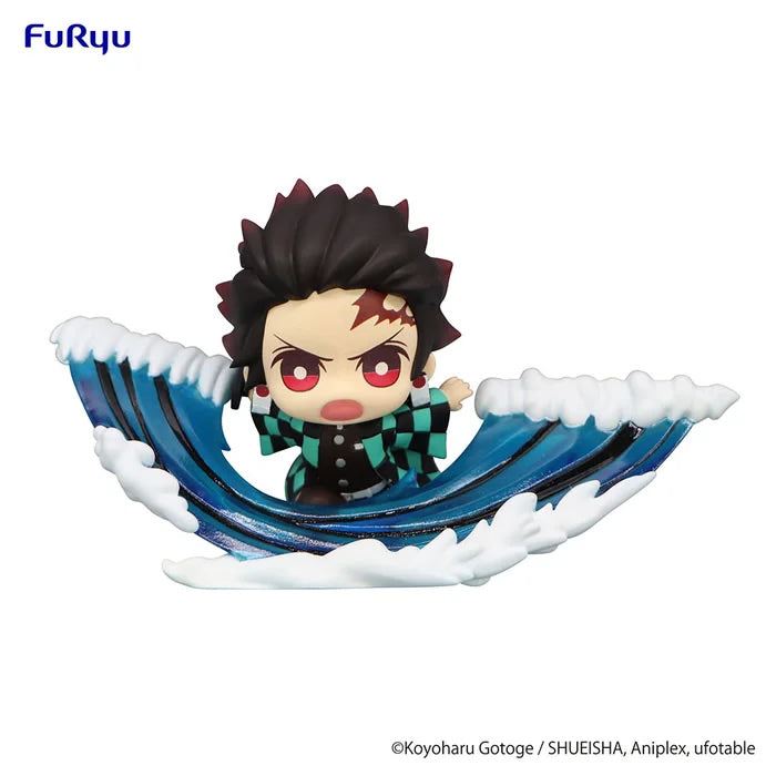 Tanjiro Kamado Hold Figure (Water Ver.) from Demon Slayer Kimetsu No Yaiba FuRyu