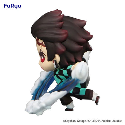 Tanjiro Kamado Hold Figure (Water Ver.) from Demon Slayer Kimetsu No Yaiba FuRyu
