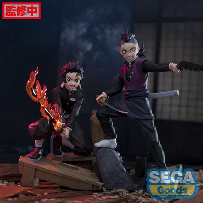 Tanjiro & Genya Xross Link Swordsmith Village Arc Demon Slayer Figures Sega