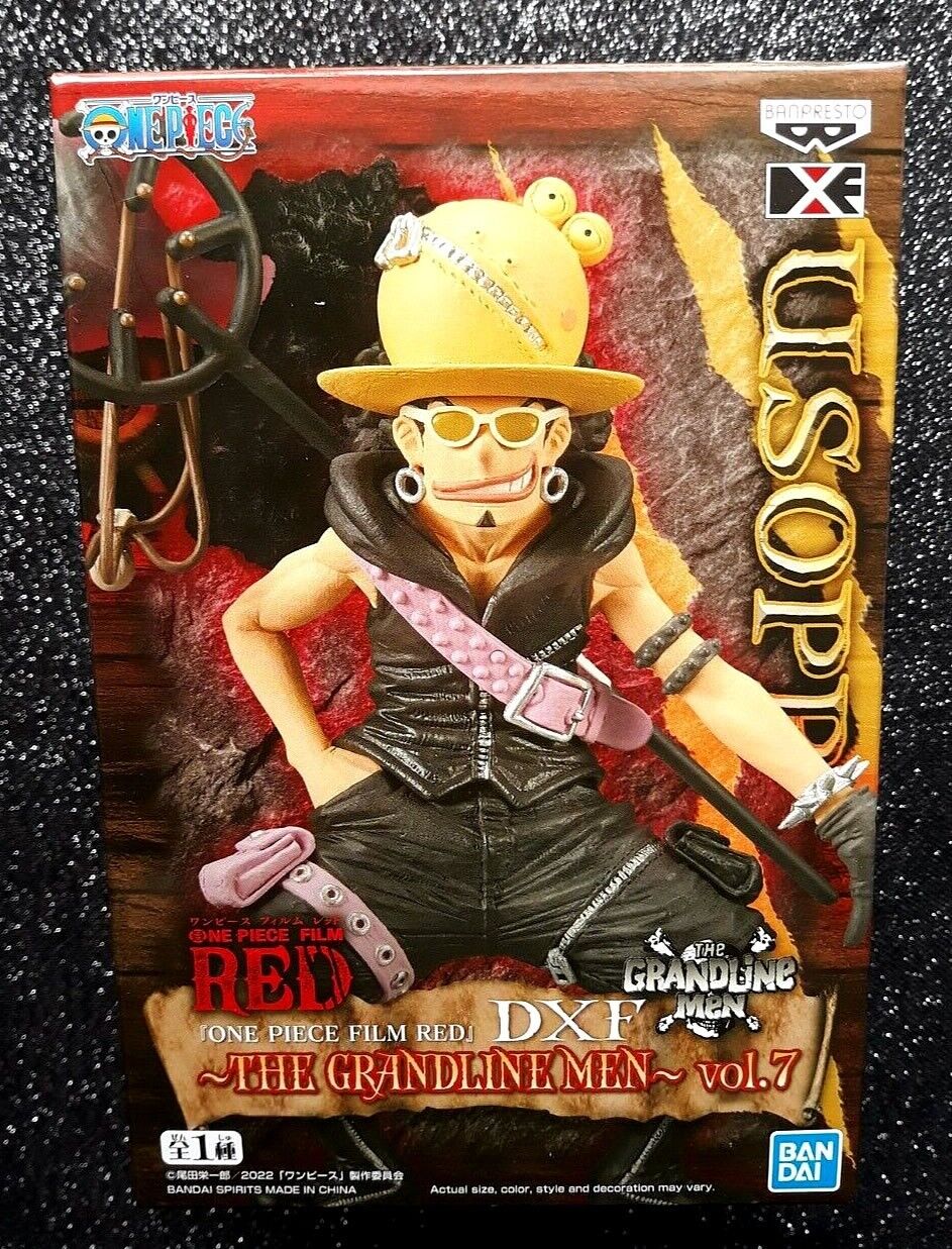 Usopp Vol. 7 One Piece DXF Figure the Grandline Men Film Red by Banpresto