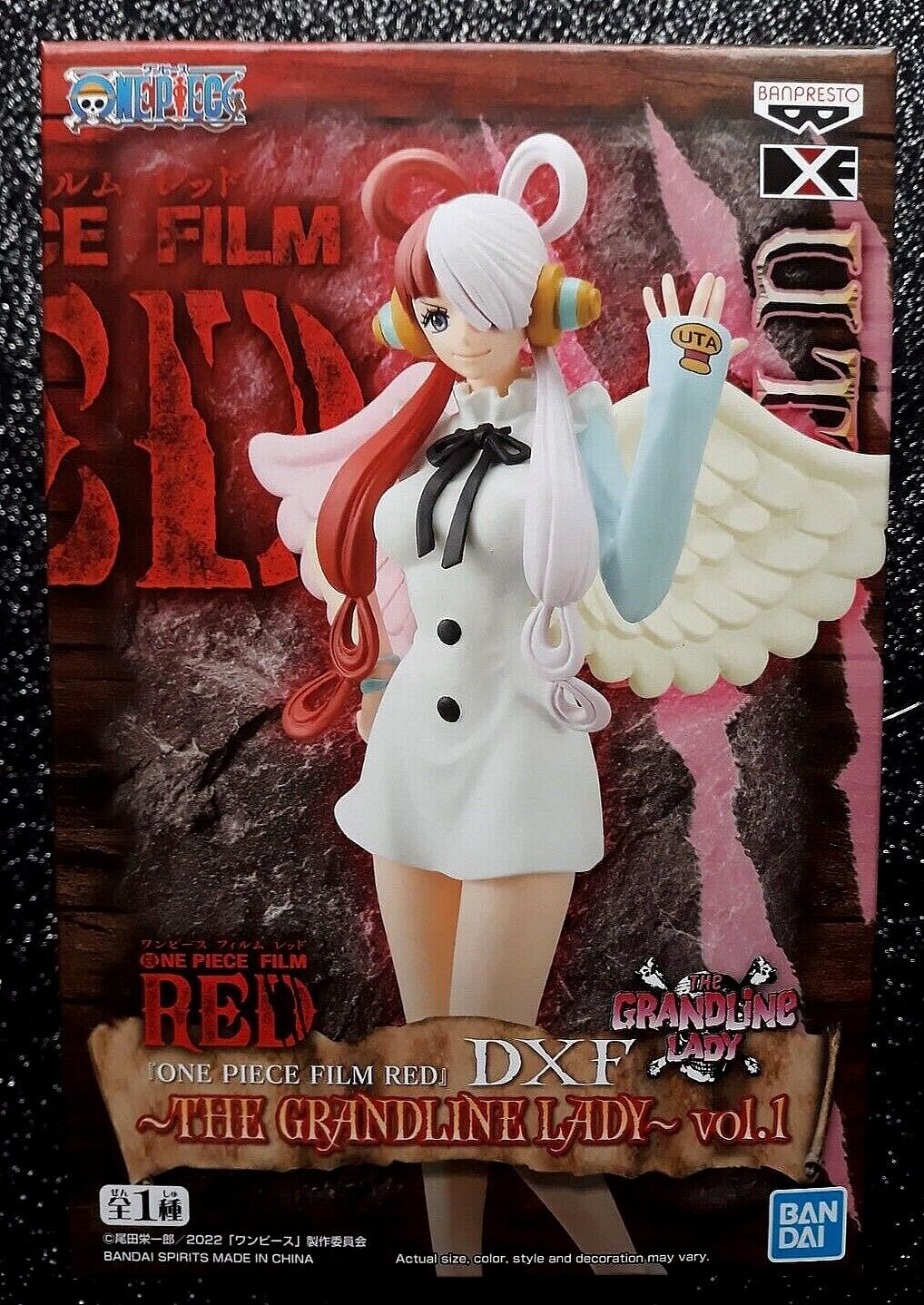 Uta Vol. 1 One Piece Figure The Grandline Lady Film Red by Banpresto