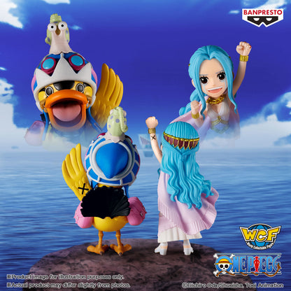 Nefertari Vivi & Karoo Log Stories WCF World Collectable Mini-Figure One Piece Banpresto