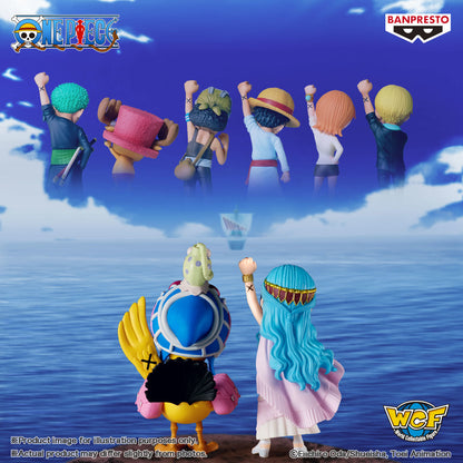 Nefertari Vivi & Karoo Log Stories WCF World Collectable Mini-Figure One Piece Banpresto