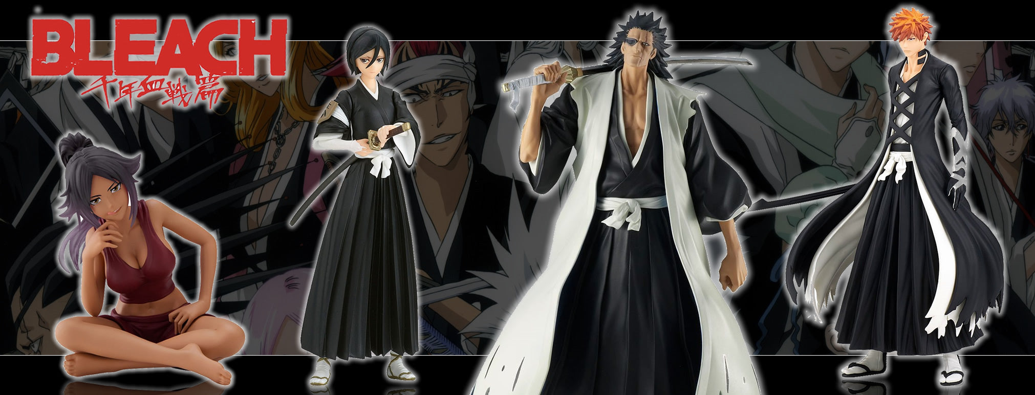 Bleach Thousand Year Blood War New and Upcoming Prize Figures by Banpresto Bandai