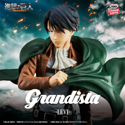 Levi Ackerman Grandista Attack on Titan Figure Banpresto Bandai